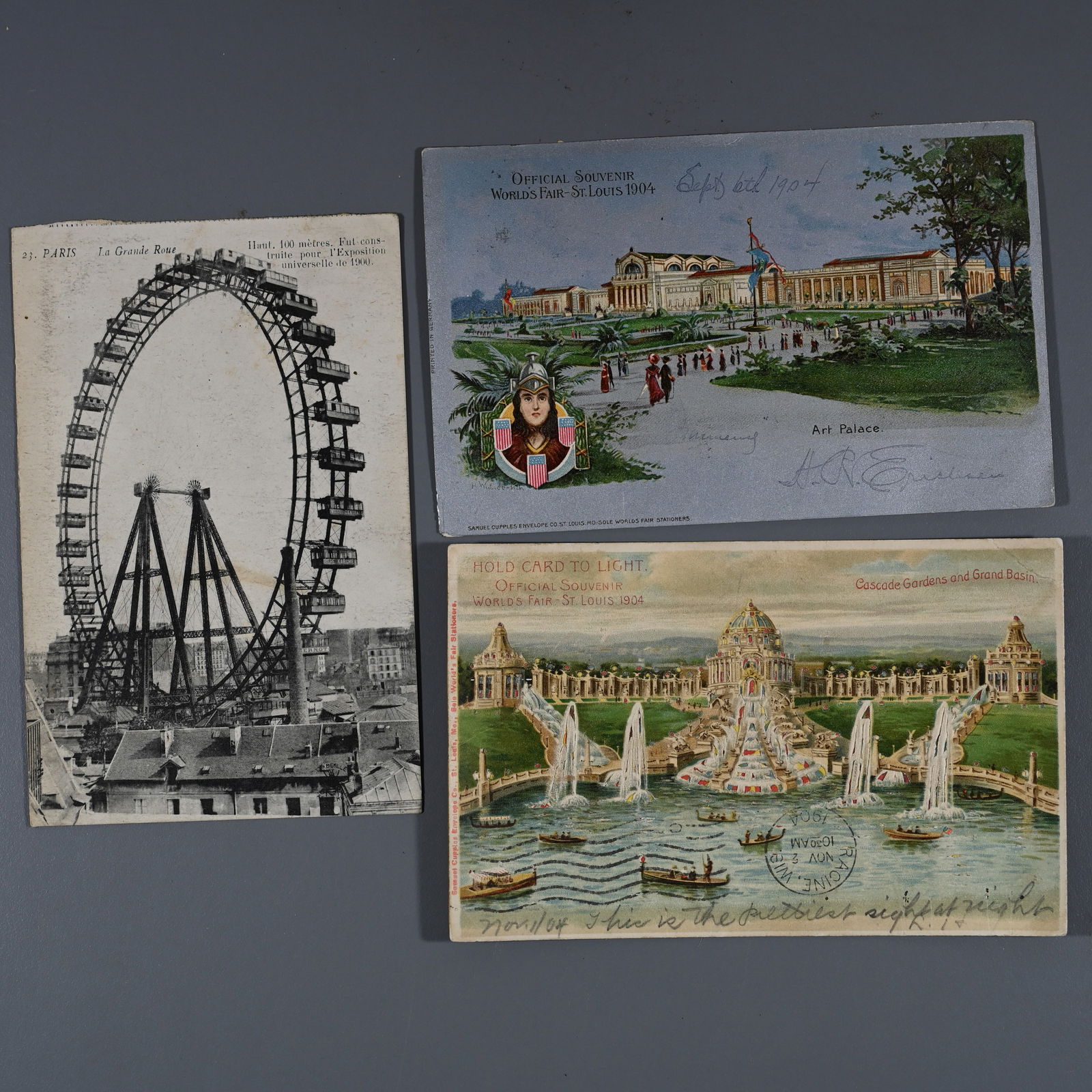 World's Fair Postcard ( 7 ) and Photographs ( 9 ) (1 of 12)