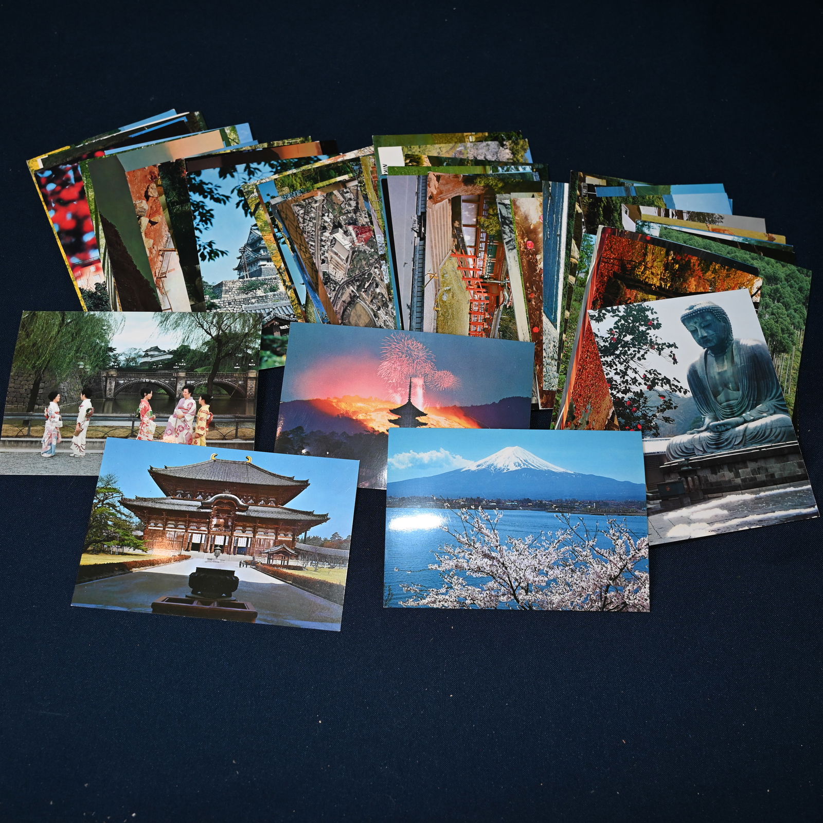 Japan - Postcards - Lot of 50+: Many tourist destinations
