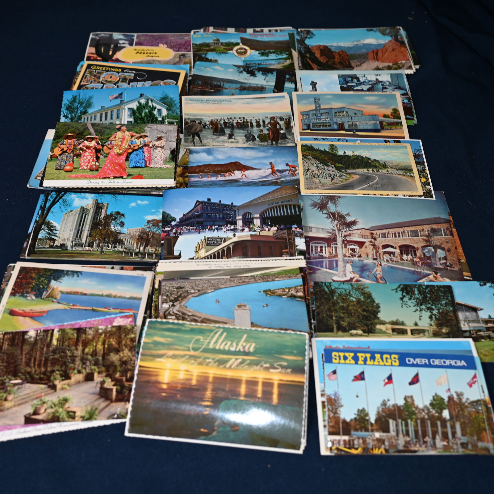 States Alabama to Montana Postcards - Lot of 275+ (1 of 2)