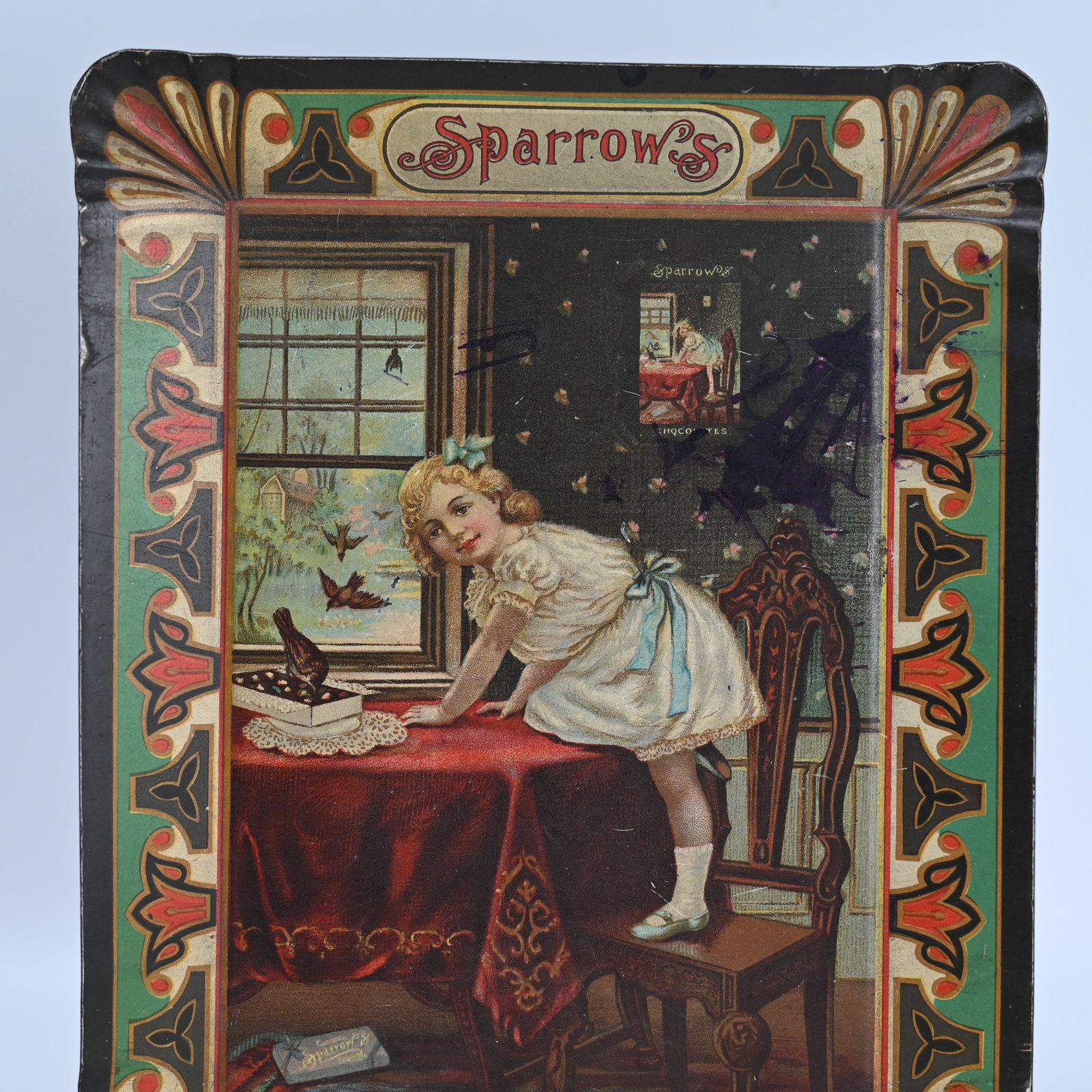 Sparrow Chocolates Serving or Tip Tray - 3