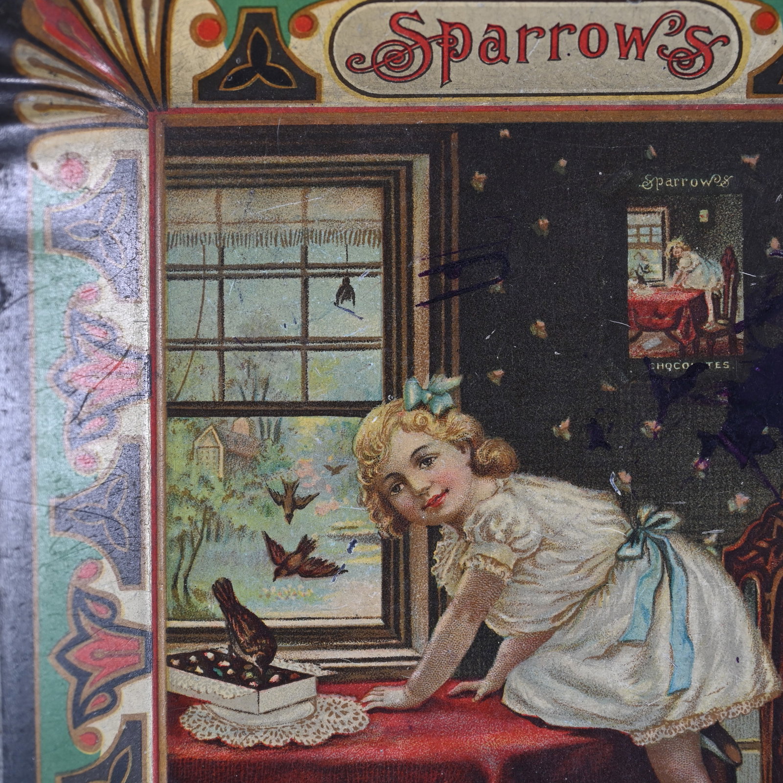 Sparrow Chocolates Serving or Tip Tray - 4