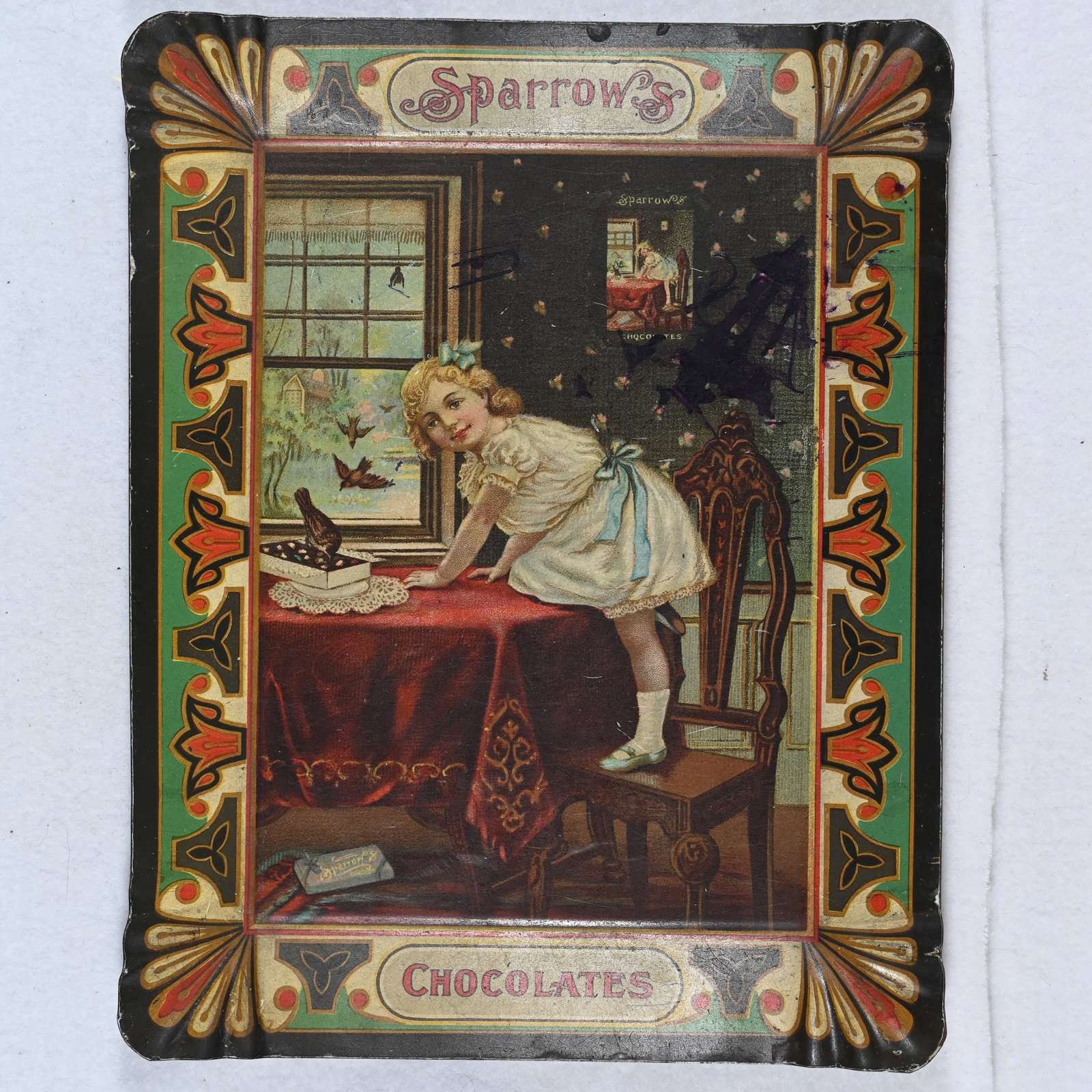 Sparrow Chocolates Serving or Tip Tray - 7