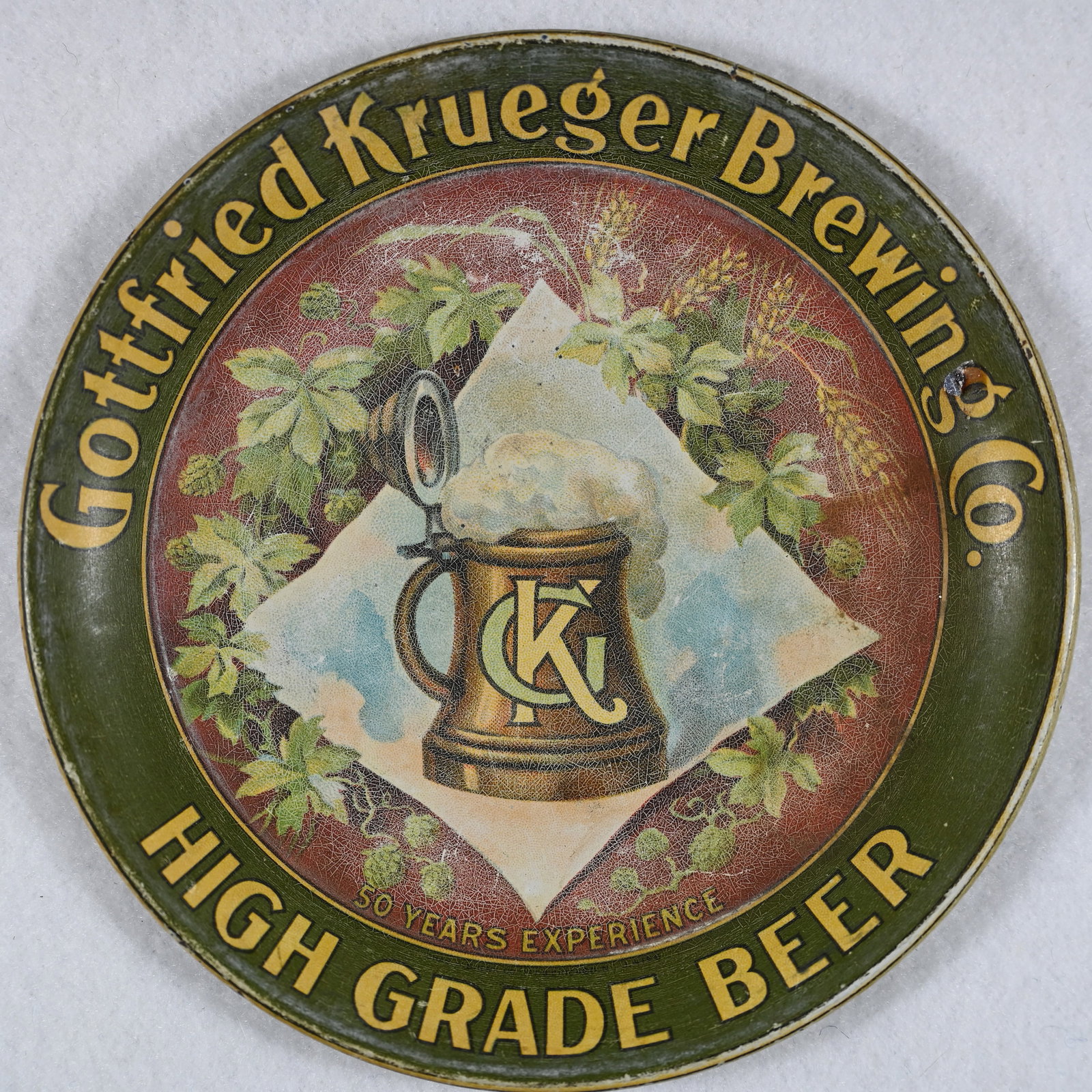 Gottfried Krueger Brewing Newark NJ Tip Tray (1 of 3)