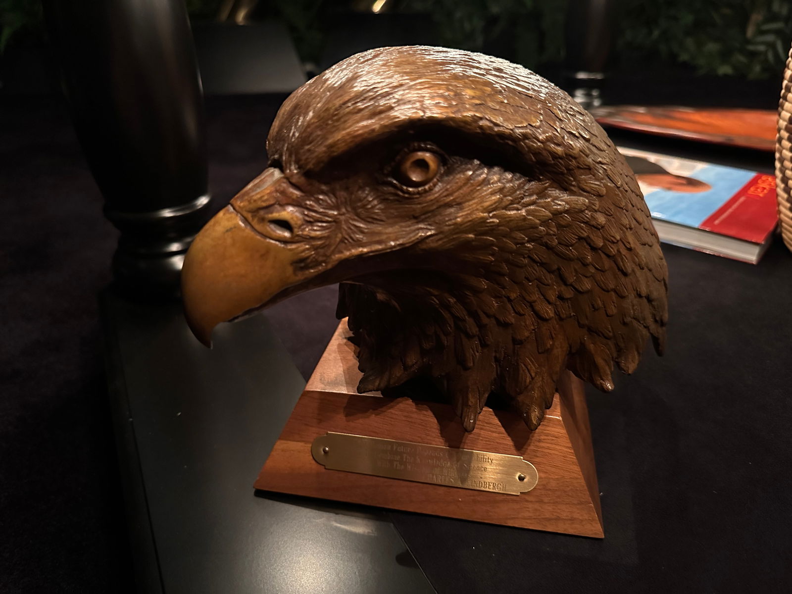 Eagle head bronze (1 of 3)