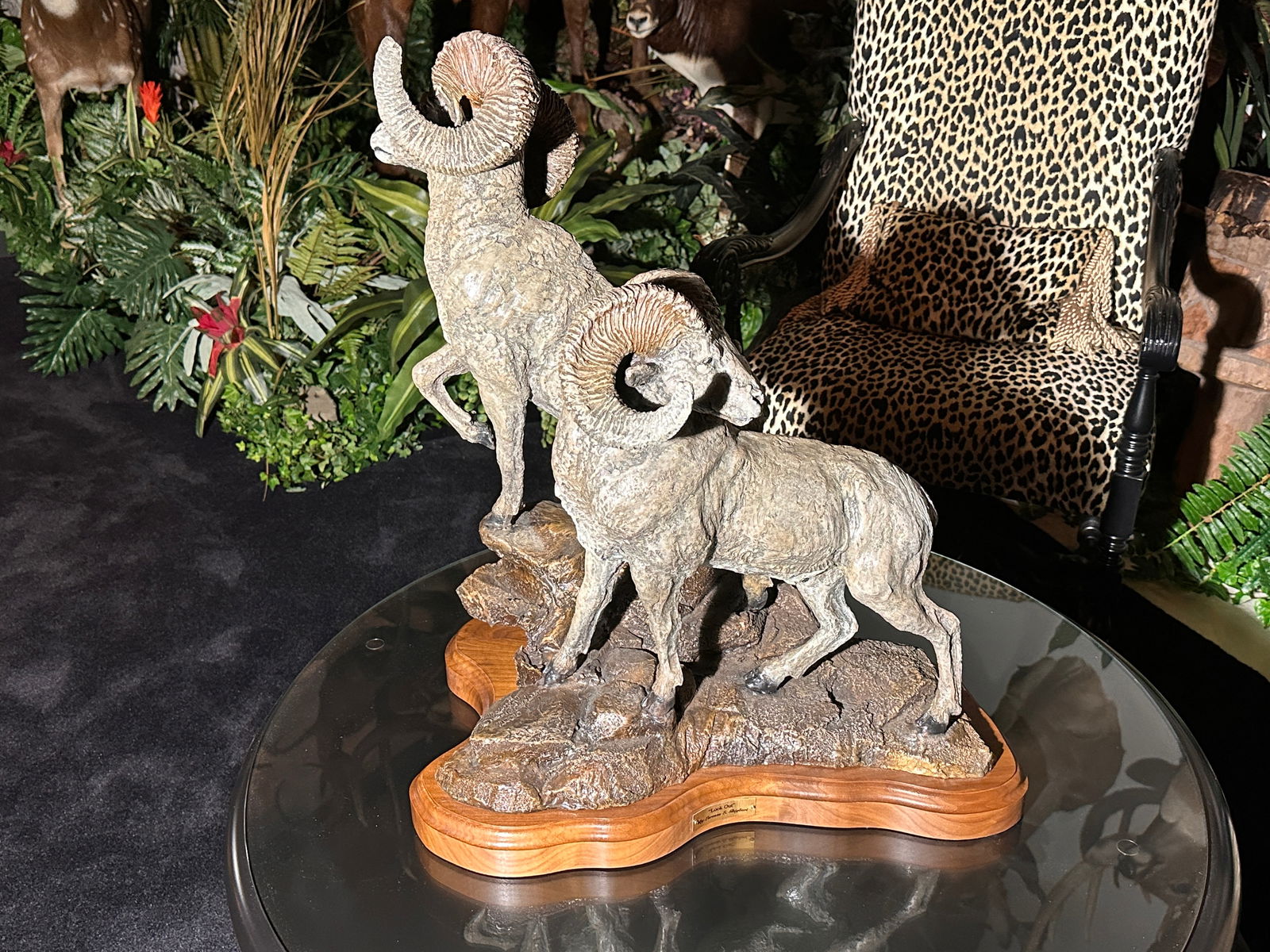 SUPER RARE Lorenzo E Ghiglieri bronze of Altai Argali (1 of 7)