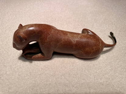 Loet Vanderveen Bronze Lioness and Cub: Loet Vanderveen Bronze Lioness and Cub. This depicts a lioness protectively embracing her cub. It is made of bronze and has a smooth polished surface. This is numbered 286 out of 2500. This is approxi