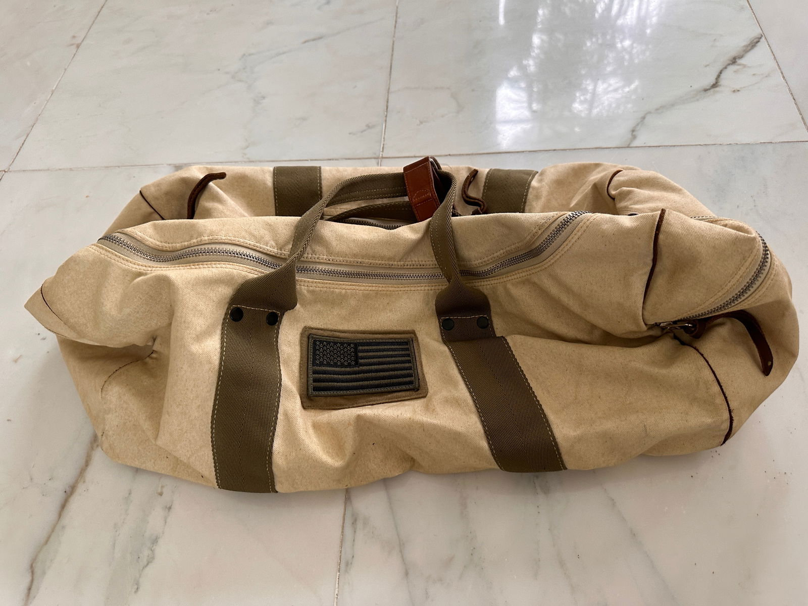Ralph Lauren Double RL Duffle Bag VINTAGE AND HARD TO FIND (1 of 4)