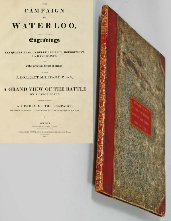 Annals of Europe 1816: Annals of Europe once having belonged to Charles Benjamin Calowell, New Grange County Meath, London printed by T. Bensley & Son, Bolt Court, Fleet Street For Robert Bower, No. 80 MARLBOROUGH Place, Pa