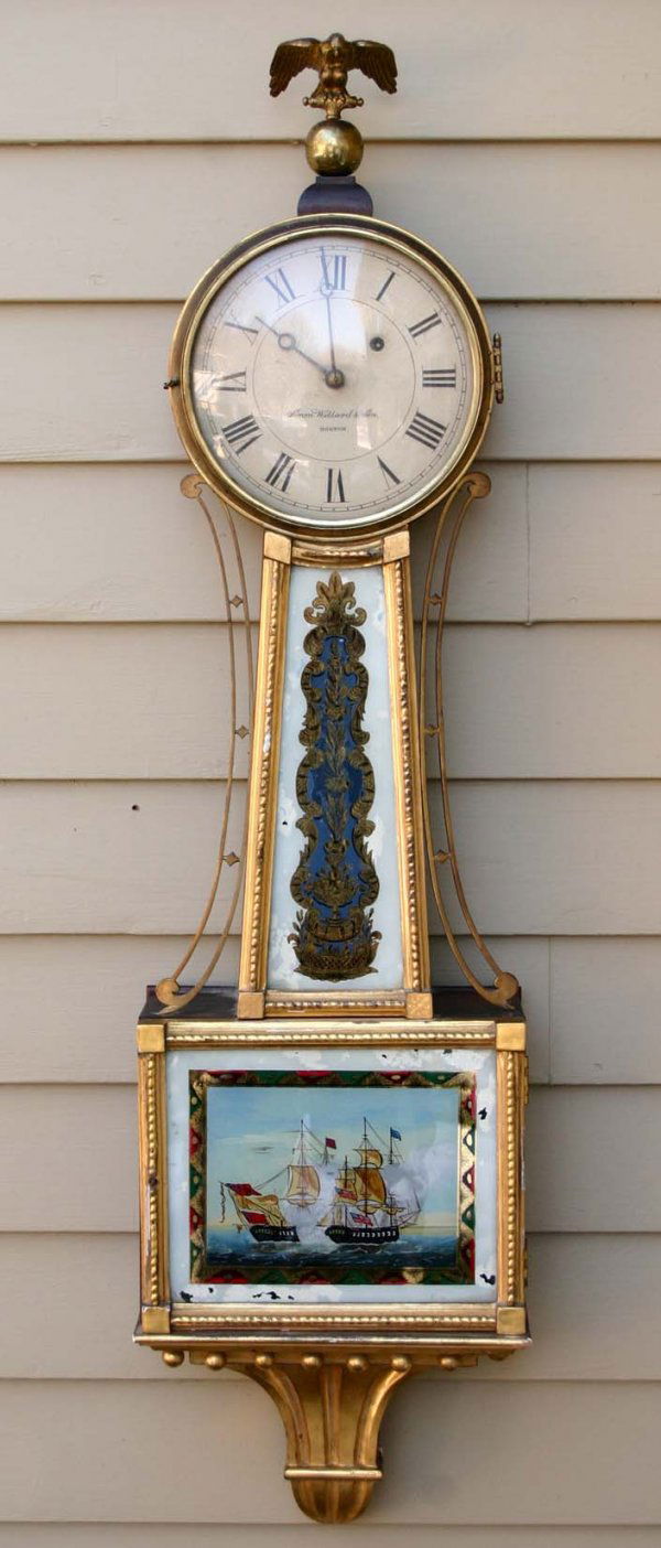 1190 Simon Willard Banjo Clock