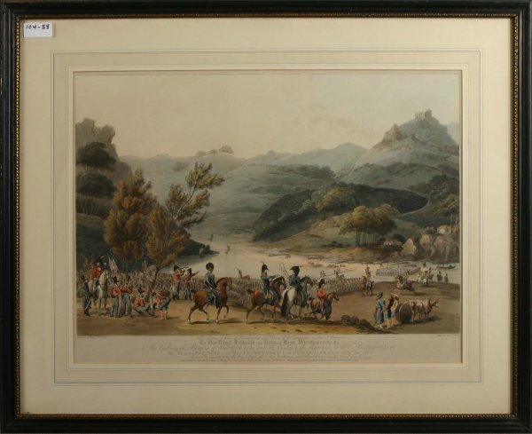 Wellington Engravings from the Allen Estate: His Royal Highness the Duke of Kent Strathern", Publisher C Turner 1812. Sight Size 15.25" x 20.25