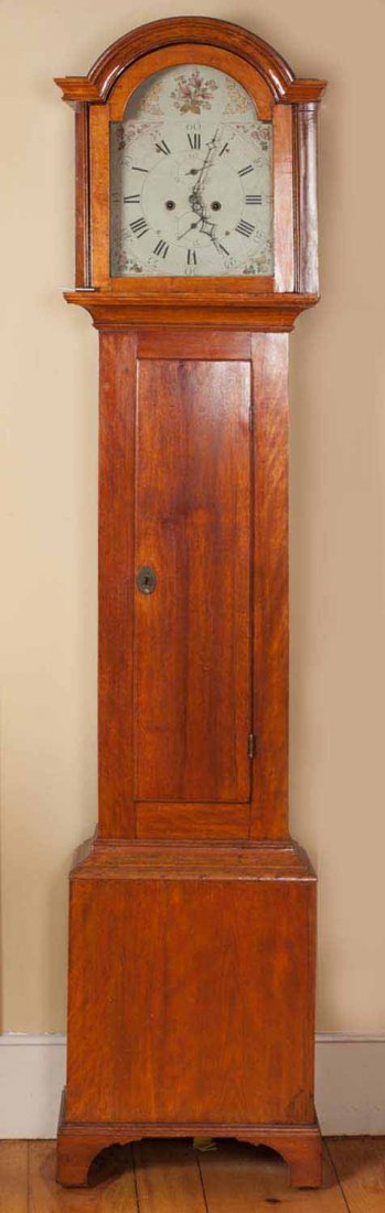 Birch New Hampshire Tall Clock By Chandler: Birch New Hampshire Tall Clock by Chandler, Concord, NH. H: 86”.