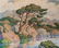 BIRGER SANDZEN Mountain Lake Oil on board - 2