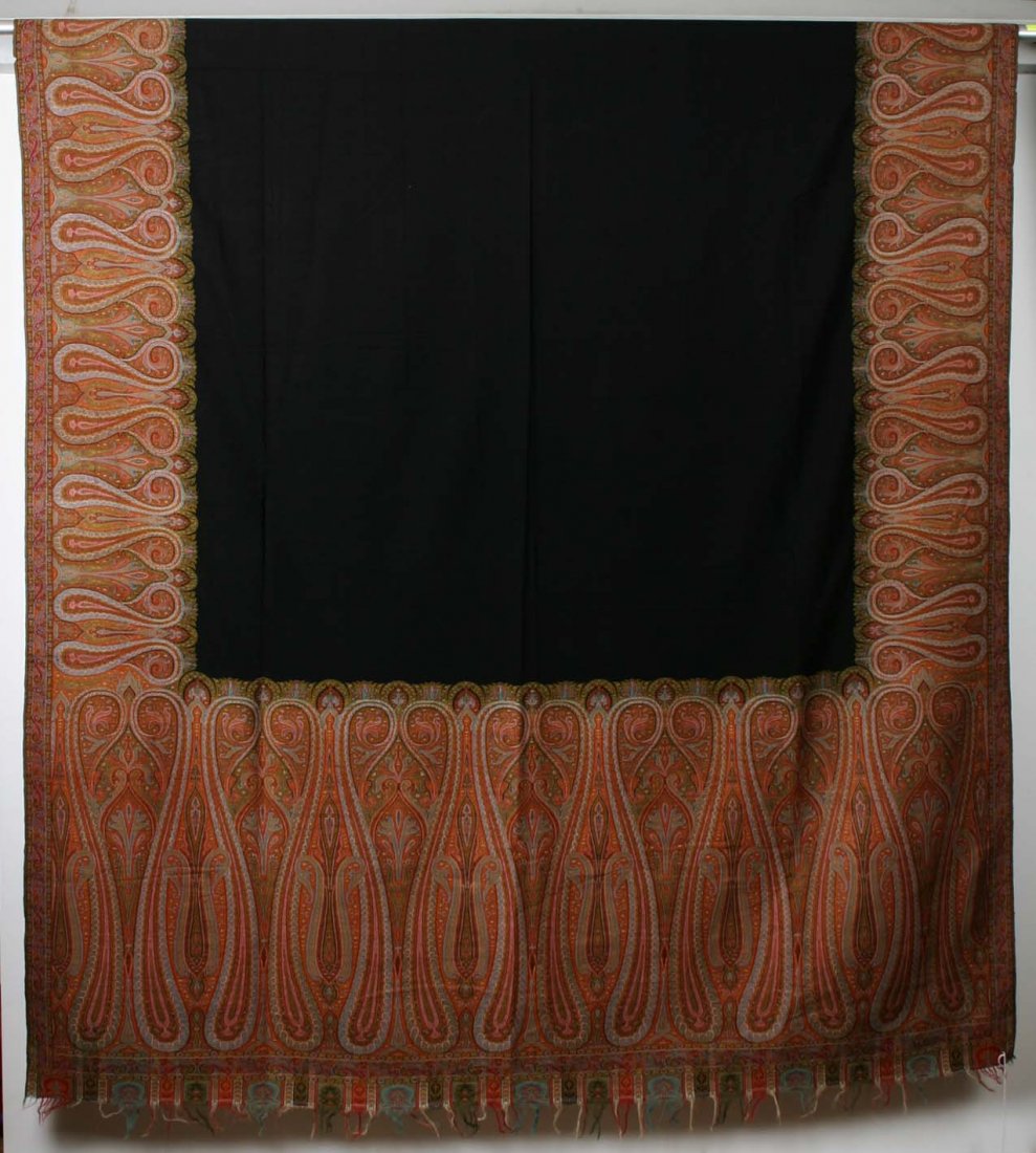 Paisley Piano Shawl: Piano Shawl 60 x 127 inches
