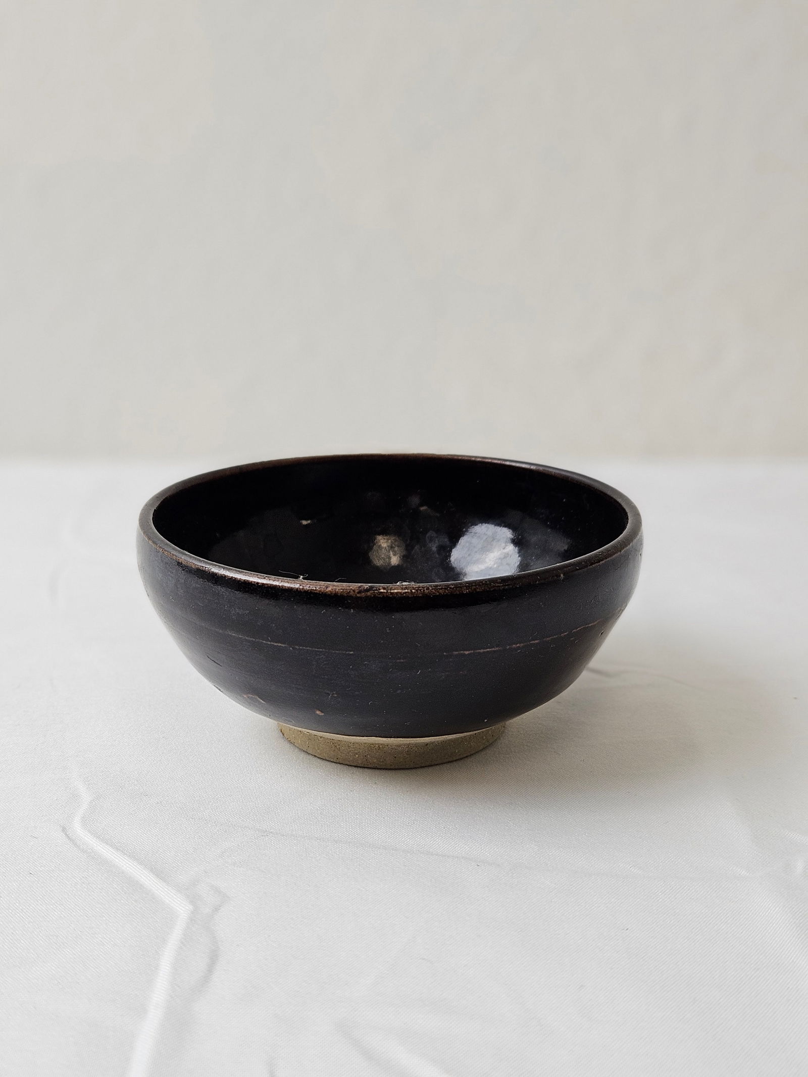 Chinese Jin-Yuan Dynasty Black Glazed Porcelain Small Bowl (1 of 5)