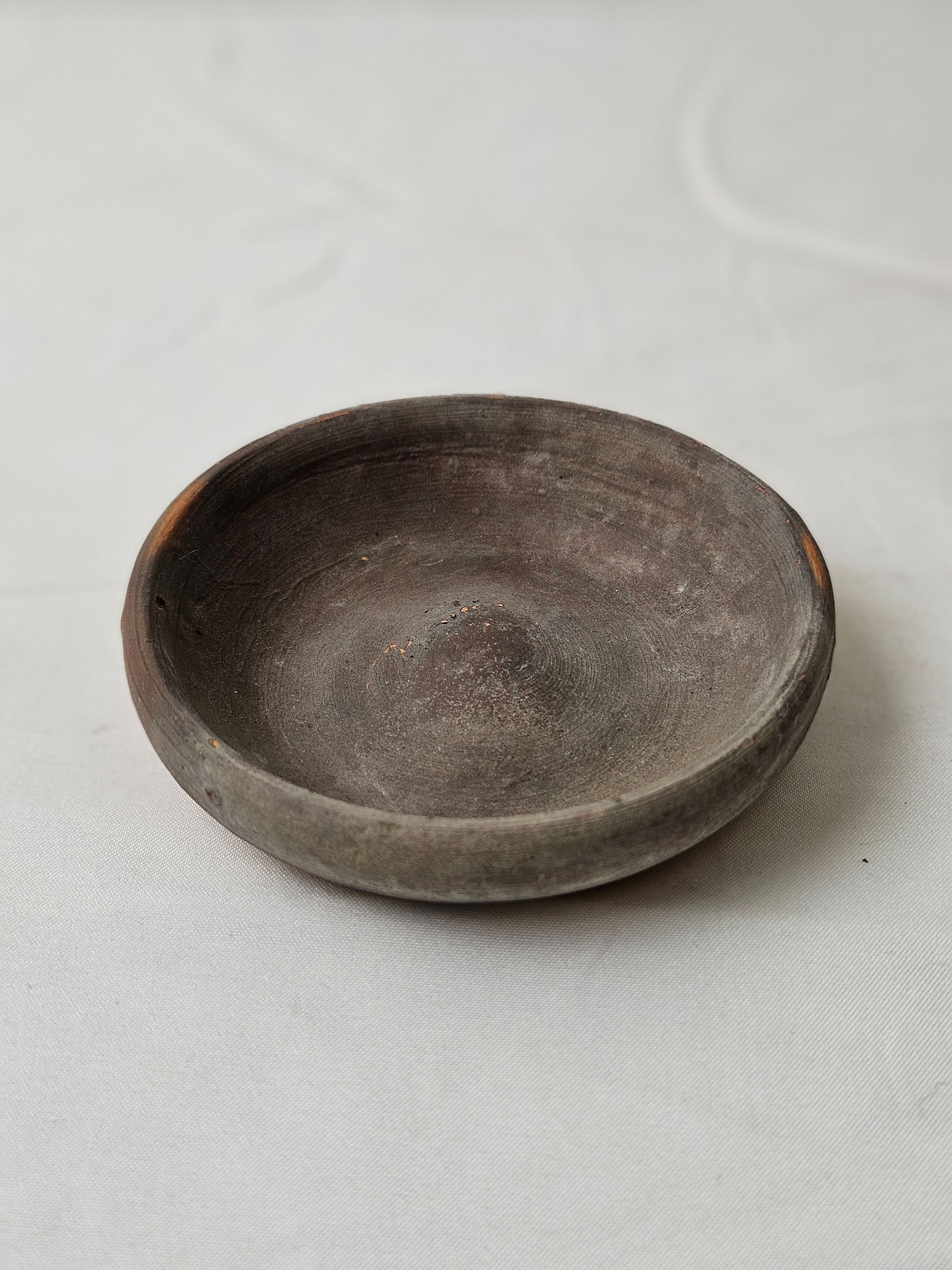 Chinese Antique Brown Glazed Small Dish (1 of 6)