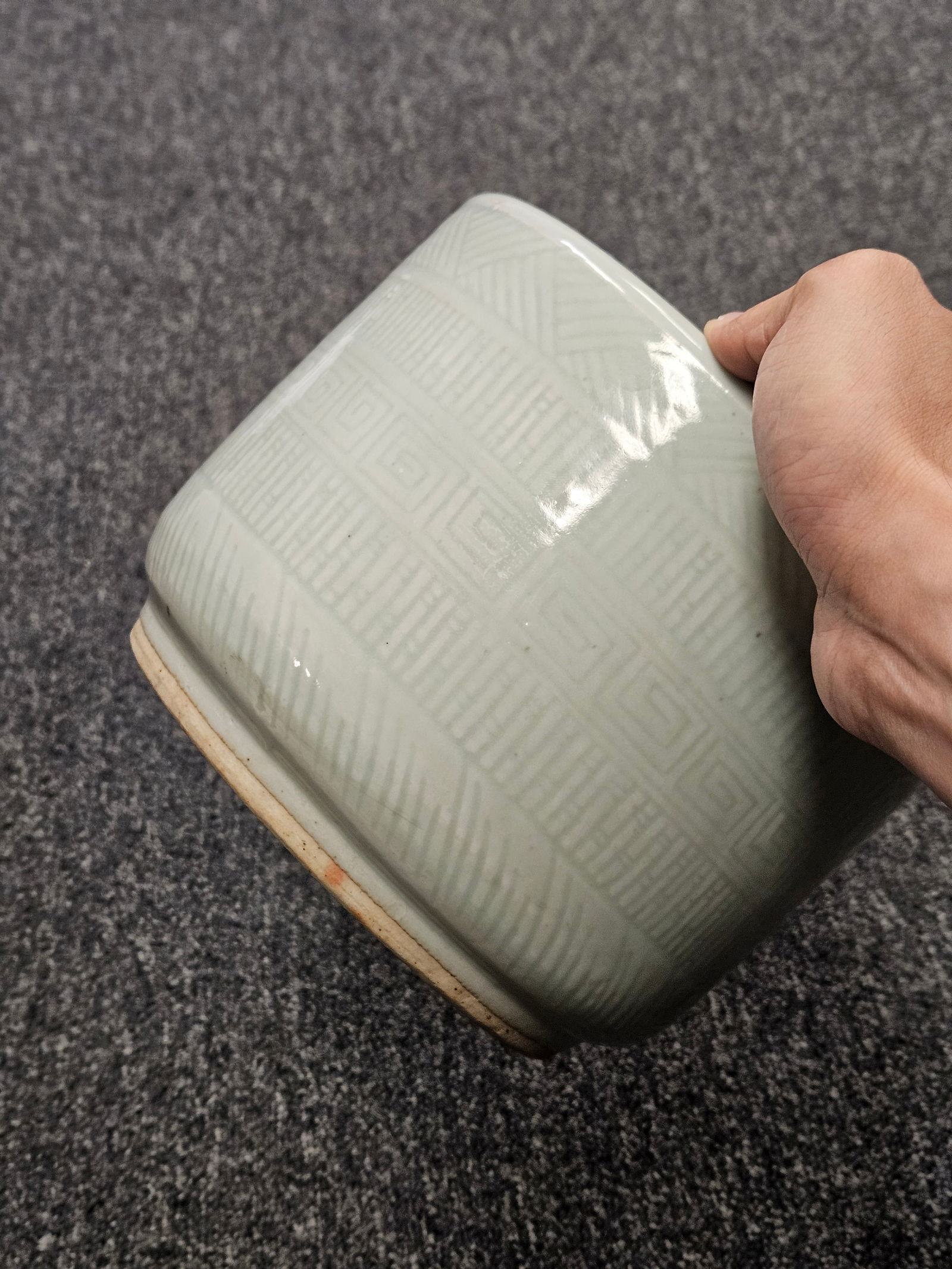 Chinese Antique Longquan Celadon Censer: Chinese Antique Longquan Celadon Censer