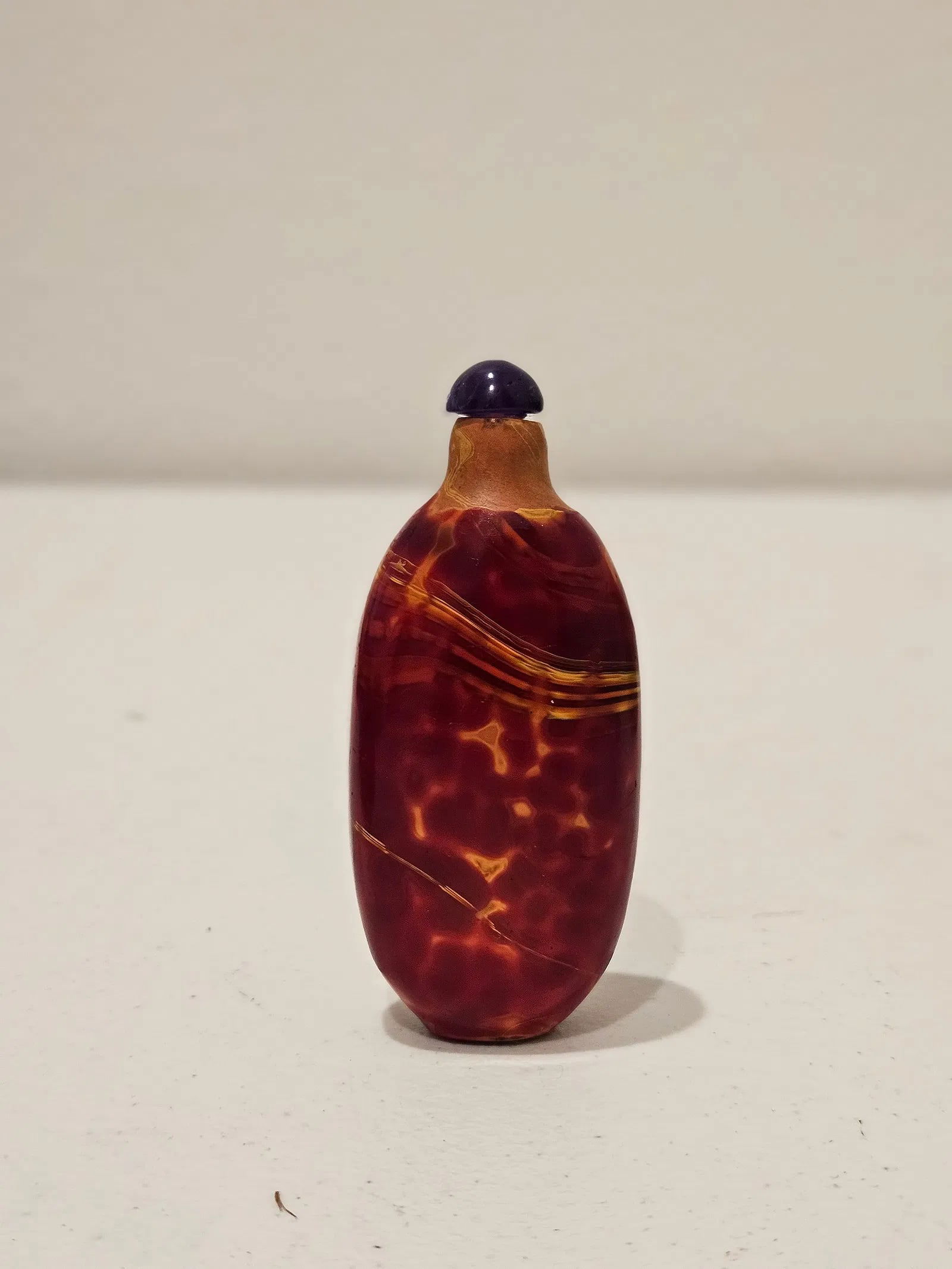 Chinese Peking glass antique snuff bottle (1 of 6)