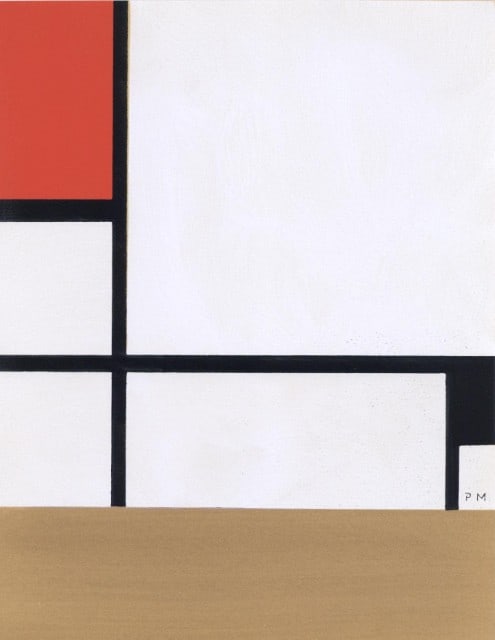 Piet Mondrian, Composition, XXe siècle, Limited Edition Lithograph (1 of 6)