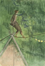 Henri de Toulouse-Lautrec, Danseuse de corde, The Circus by Toulouse-Lautrec, Limited Edition (1 of 8)