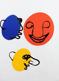 Alexander Calder, Composition, Derrière le miroir, Limited Edition Lithograph (1 of 5)