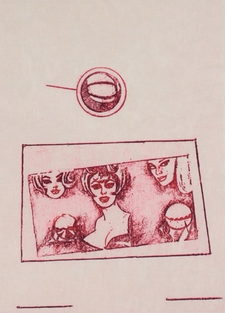 Max Ernst, Composition (Spies/Leppien 218), La Ballade du Soldat, Limited Edition Lithograph: Lithograph on vélin d'Arches paper. Paper size: 21.875 x 15 inches. Excellent condition. Unsigned and unnumbered, as issued. Notes: From the folio, La Ballade du Soldat, 34 Lithographies Original