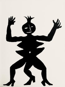 Alexander Calder, Composition, Derrière le miroir, Limited Edition Lithograph