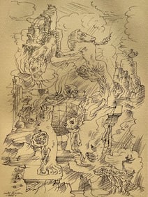 André Masson, Métamorphoses, Masson Dessins, Limited Edition Lithograph
