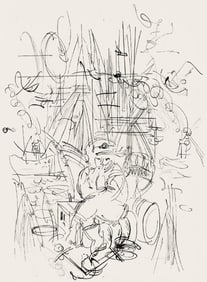 Raoul Dufy, Composition, Les Côtes Normandes, Limited Edition Lithograph