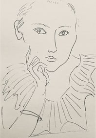 Henri Matisse, Composition (Dutel 3), Dessins de Henri-Matisse, Limited Edition Lithograph