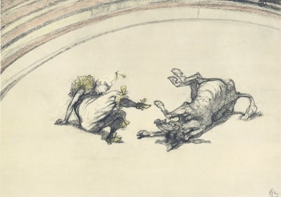 Henri de Toulouse-Lautrec, Clownesse et cheval, The Circus by Toulouse-Lautrec, Limited Edition