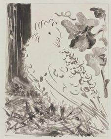 Pablo Picasso, Le Pigeon, Histoire naturelle, Limited Edition Lithograph