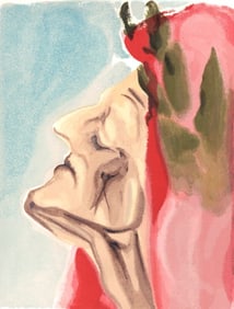 Salvador Dali, Dante in Doubt (Michler/Löpsinger 1039-1138; Field 189-200), La Divine Comé