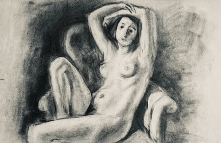 Henri Matisse, Composition (Dutel 3), Dessins de Henri-Matisse, Limited Edition Lithograph