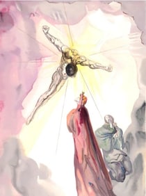 Salvador Dali, The Cross of Mars (Michler/Löpsinger 1039-1138; Field 189-200), La Divine