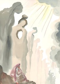 Salvador Dali, The Second Cornice (Michler/Löpsinger 1039-1138; Field 189-200), La Divine