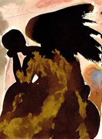 Salvador Dali, Composition (Michler/Löpsinger 1600; Field 69-3), Biblia Sacra, Limited Edition