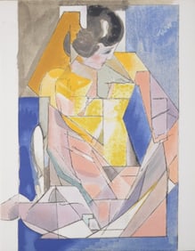 Jacques Villon, Portrait d'une jeune fille, Souvenirs et portraits d'artistes, Limited Edition
