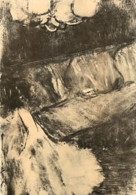 Edgar Degas, Le Divan, E. Degas Monotypes, Limited Edition Monotype