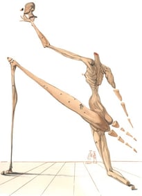 Salvador Dali, Bertram dal Bornio (Michler/Löpsinger 1039-1138; Field 189-200), La Divine