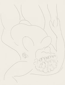 Henri Matisse, Une négresse par le démon..., Poésies, Limited Edition Lithograph