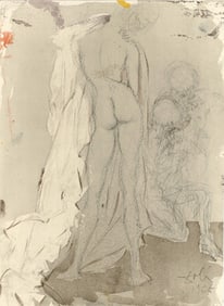 Salvador Dali, Composition (Michler/Löpsinger 1600; Field 69-3), Biblia Sacra, Limited Edition