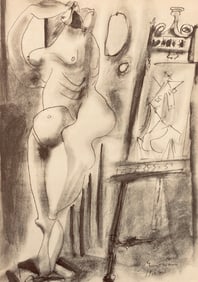 Pablo Picasso, Composition, Carnet de dessins de Picasso, Cahiers d’Art, Limited Edition