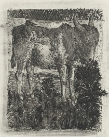 Pablo Picasso, L'Âne, Histoire naturelle, Limited Edition Lithograph
