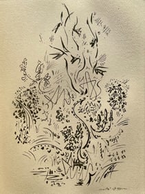 André Masson, Herbes et fleurs, Masson Dessins, Limited Edition Lithograph