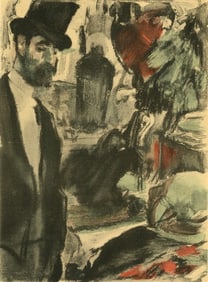 Edgar Degas, Famille Cardinal, E. Degas Monotypes, Limited Edition Monotype