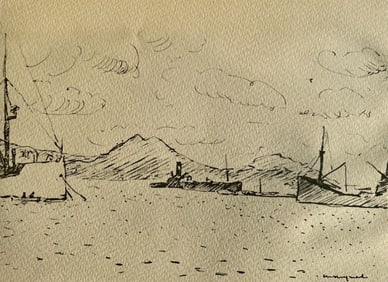 Albert Marquet, La Goulette, Marquet, Limited Edition Lithograph