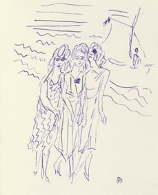 Pierre Bonnard, Composition (Terrasse 54), Pierre Bonnard Correspondences, Limited Edition