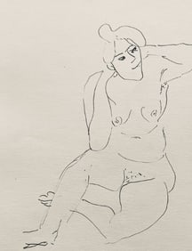 Henri Matisse, Composition (Dutel 3), Dessins de Henri-Matisse, Limited Edition Lithograph