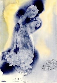 Salvador Dali, Composition (Michler/Löpsinger 1600; Field 69-3), Biblia Sacra, Limited Edition