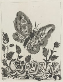 Pablo Picasso, Le Papillon, Histoire naturelle, Limited Edition Lithograph